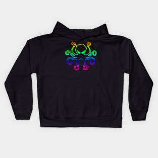 Rainbow Octopus Kids Hoodie